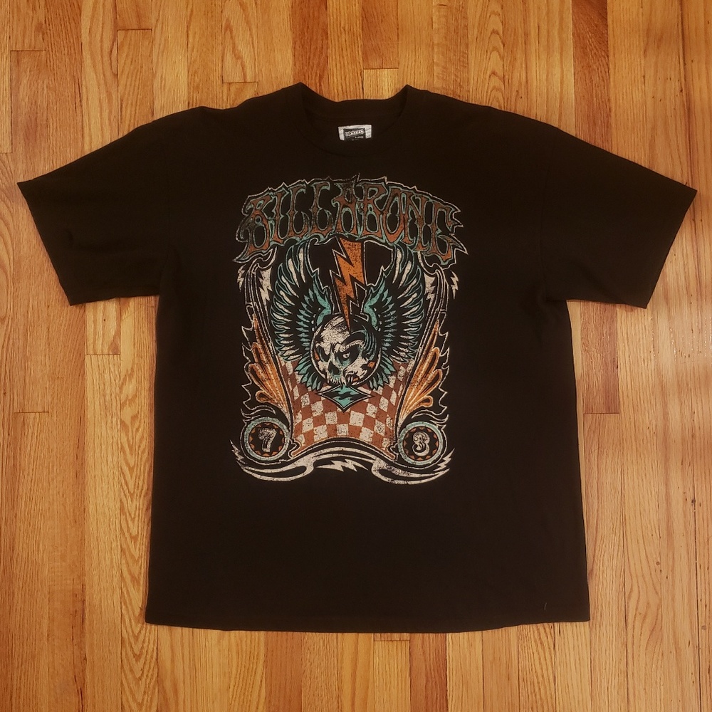 Billabong Vintage Skull Graphic Tee